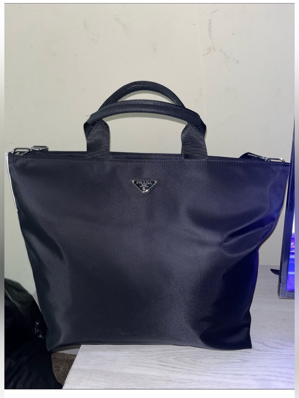 Cute fashion Nylon Tote with Top Handles